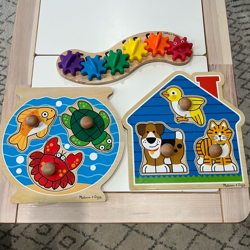 Melissa and Doug puzzles